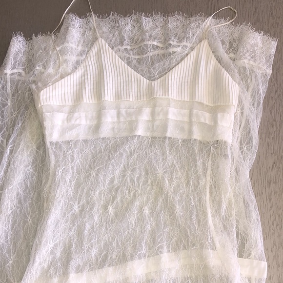 SIMONETT lace maxi dress size S - Picture 4 of 10